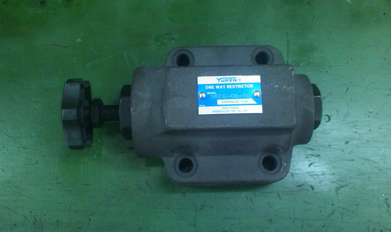 YUCKEN hydraulic valve throttle valve elm oil research throttle valve SRCG-03 06 10 manufacturer supply