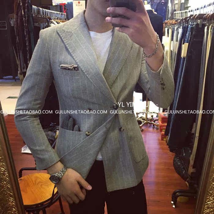 Costume homme en chanvre pour automne - Ref 1560587 Image 6