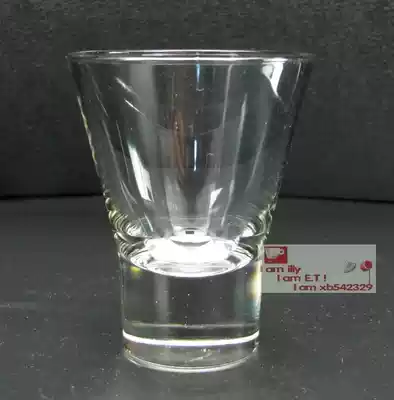 Italy imported iced coffee crystal cup Bom Double Espresso Crystal glass Double concentrated cup