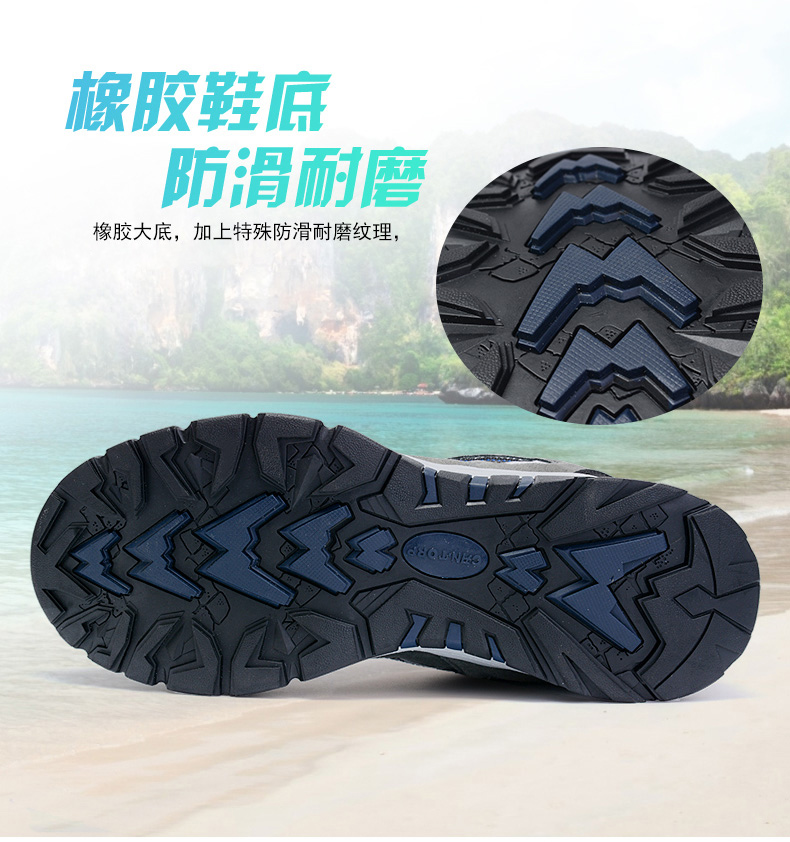 Giày đi bộ Cantorp Kentop giày nam mùa thu thoáng khí chống thấm nước cho học sinh nhỏ và trung niên giày thể thao ngoài trời - Khởi động ngoài trời giày lao động