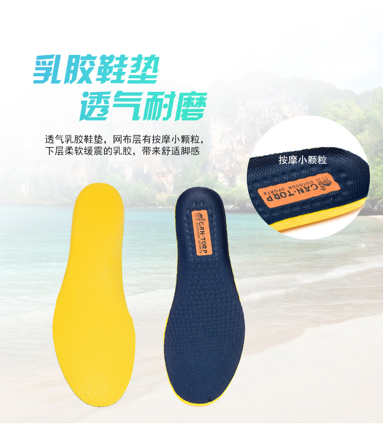 Giày đi bộ Cantorp Kentop giày nam mùa thu thoáng khí chống thấm nước cho học sinh nhỏ và trung niên giày thể thao ngoài trời - Khởi động ngoài trời giày lao động