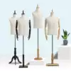 Male model props clothing store half-body male dummy people's desk window display hangers Male suit Korean version of the model rack