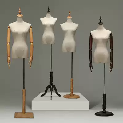 New model props female bust window high-end clothing store wedding full body fake human body Korean version photo model stand