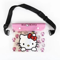 large cartoon mobile phone waterproof bag mobile phone case pvc cartoon waist bag shoulder bag swim raft storage bag