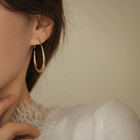 Дизайнерские минималистичные серьги, легкий роскошный стиль, изысканный стиль