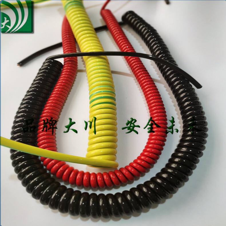 Set to Color 2 Core Spring Line 2 Core Spiral Wire PU Slingshot Wire 3 Core Volume Line Dingding-Taobao