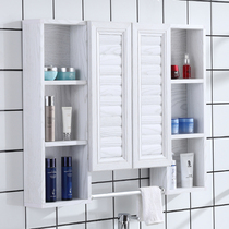  Mirror cabinet Wall-mounted space aluminum bathroom mirror cabinet Wall-mounted aluminum alloy mirror box storage mirror