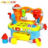 Huile Toys 907 Многофункциональные инструменты Детская интеллектуальная комбинация инструментов для моделирования строительных блоков для отдыха
