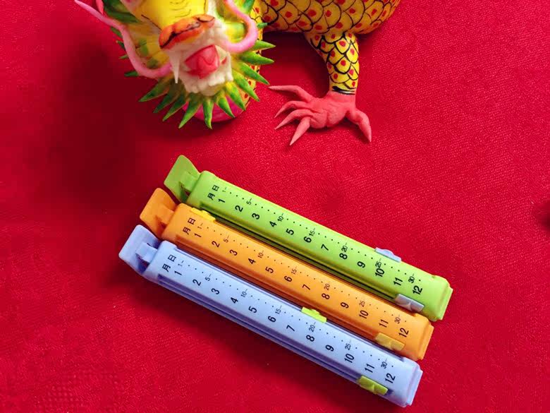 Food bag clip sealing clip non-staple food milk powder fresh-keeping household kitchen food sealing clip volume 5 packs