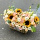 Xi'an flowers florist city express rose hydrangea portable flower basket gift box visiting patients birthday confession bouquet