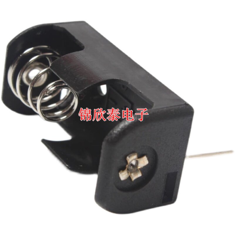 1 2AA battery holder CR2 battery holder 14250 single-cell battery holder with needle ER14250 battery holder