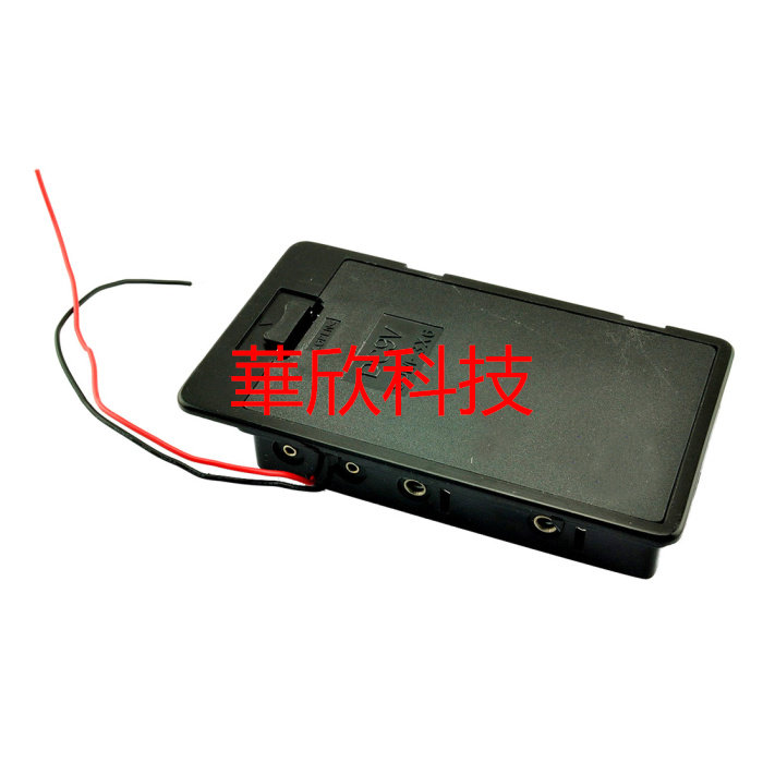 Number 5 6 knobshell cover battery case 9v with cover 5 Number 6 section AA Battery holder 6 section 5 with lid battery seat with wire