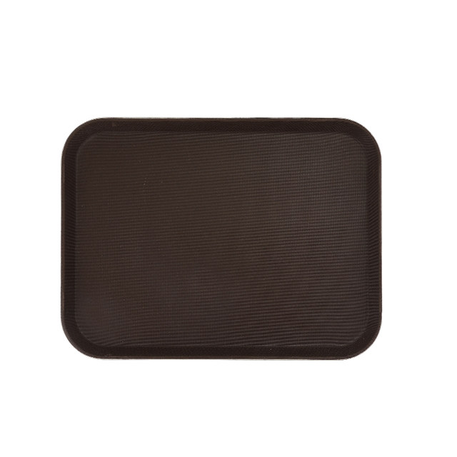 Tray rectangular round large tea hotel kitchen high-grade plastic one non-slip dish serving special commercial