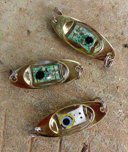 LED Underwater Trap LED underwater luminous lamp LED Bait LED Electronic Trap FAKE BAIT METAL LUMINOUS BAIT