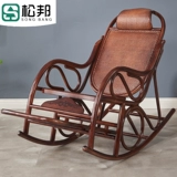 Стул качалка в Zhenjo Столк с балконом, стул в носовой стул, старик, Сяояо Тенгхейр, мебель ротан