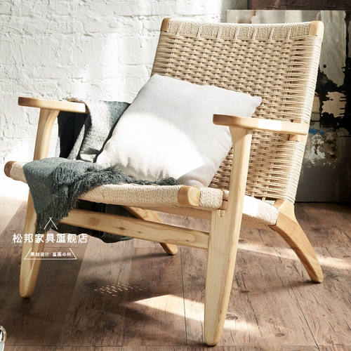 In ins японская стиль ротанного дивана