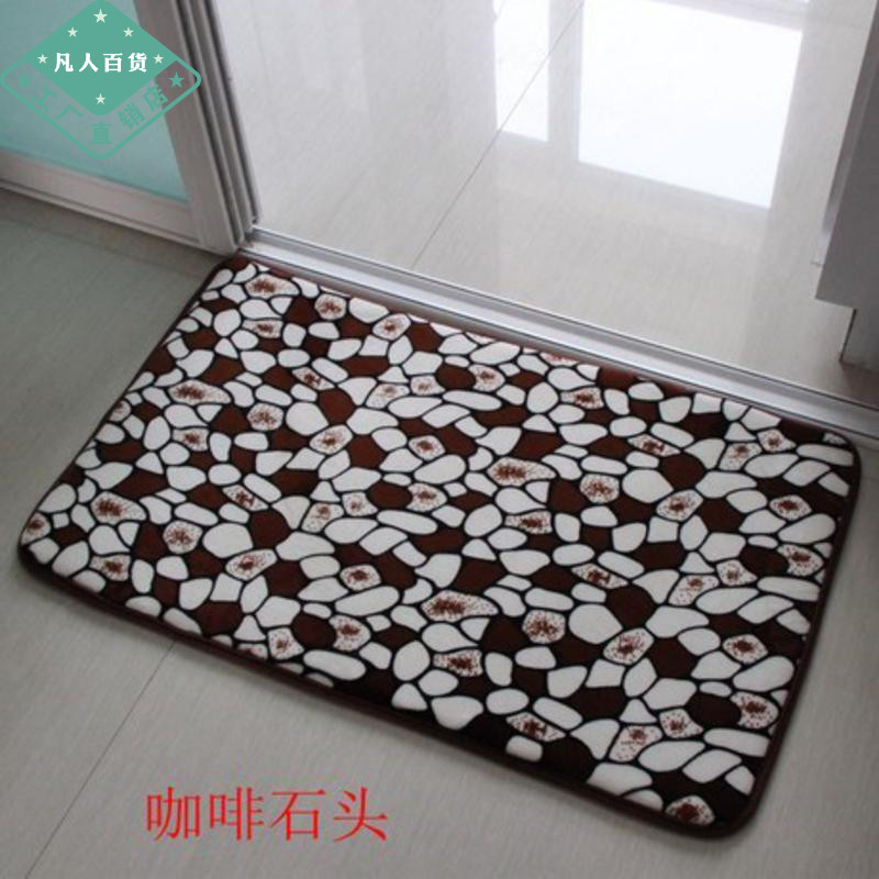 Non-slip mat wipe absorbent bath kitchen entrance bathroom door bathroom door bedroom floor mat