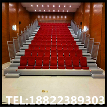  Stadium electric telescopic activity grandstand seats Mobile folding hollow blow-molded stools Theater ladder auditorium seats