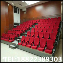 Factory direct sales electric telescopic grandstand seats Stadium mobile folding event audience seats ladder auditorium chairs