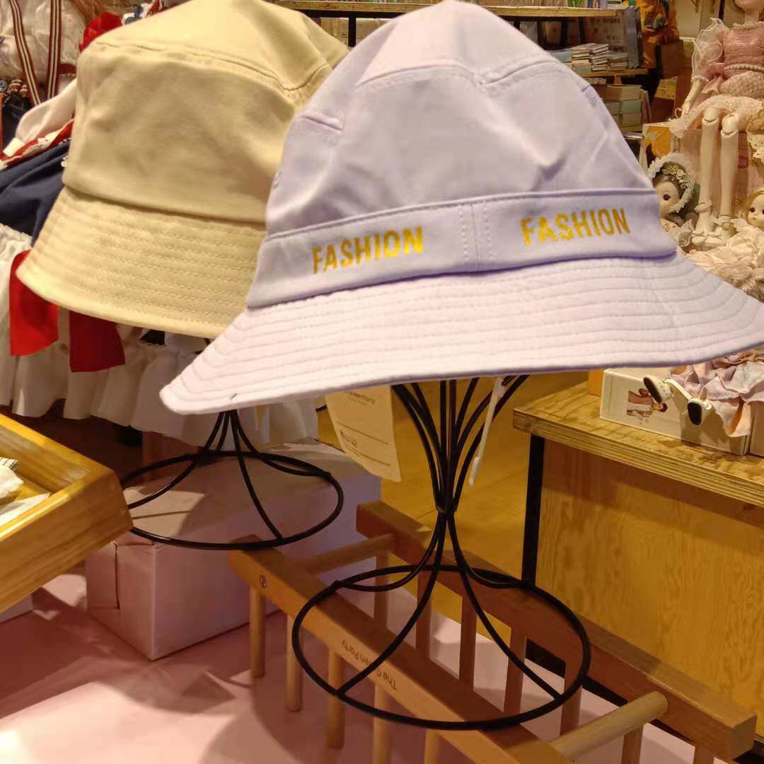 Hat shop hat rack hat bracket bracket hanger bracket simple hat children's display stand household space-saving living room