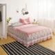 Bông giường váy một mảnh ký túc xá sinh viên độc thân 1,5m bông bedspread Simmons bảo vệ tay áo đôi 200x220 - Váy Petti