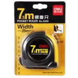 Мощная магнитная нескользящая ударопрочная линейка, 7.5м