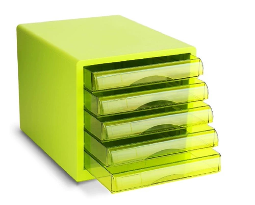Бесплатная доставка 9777 Пятислойный файловый шкаф цвет 5 -Layer Desktop File Cabine Ящик пластиковый шкаф для хранения данных шкаф
