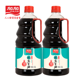 【加加】减盐生抽1.25L*2瓶