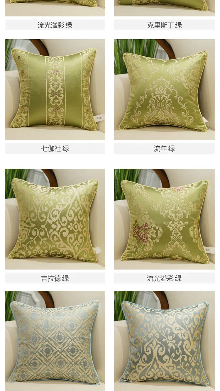 Đệm Nữ hoàng Châu Âu Vải Phòng khách Sofa Gối Văn phòng Gối Xe Lumbar Gối Trở lại Gói - Trở lại đệm / Bolsters gối kèm chăn 2 trong 1