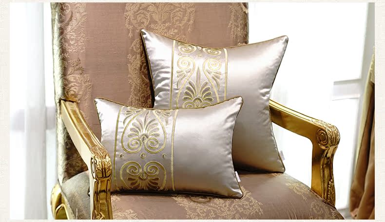 Đệm Nữ hoàng mới Trung Quốc Sofa Sofa Lớn Gối Core Giường Đệm Văn phòng Gối Gối - Trở lại đệm / Bolsters Bộ chăn gối tiện dụng