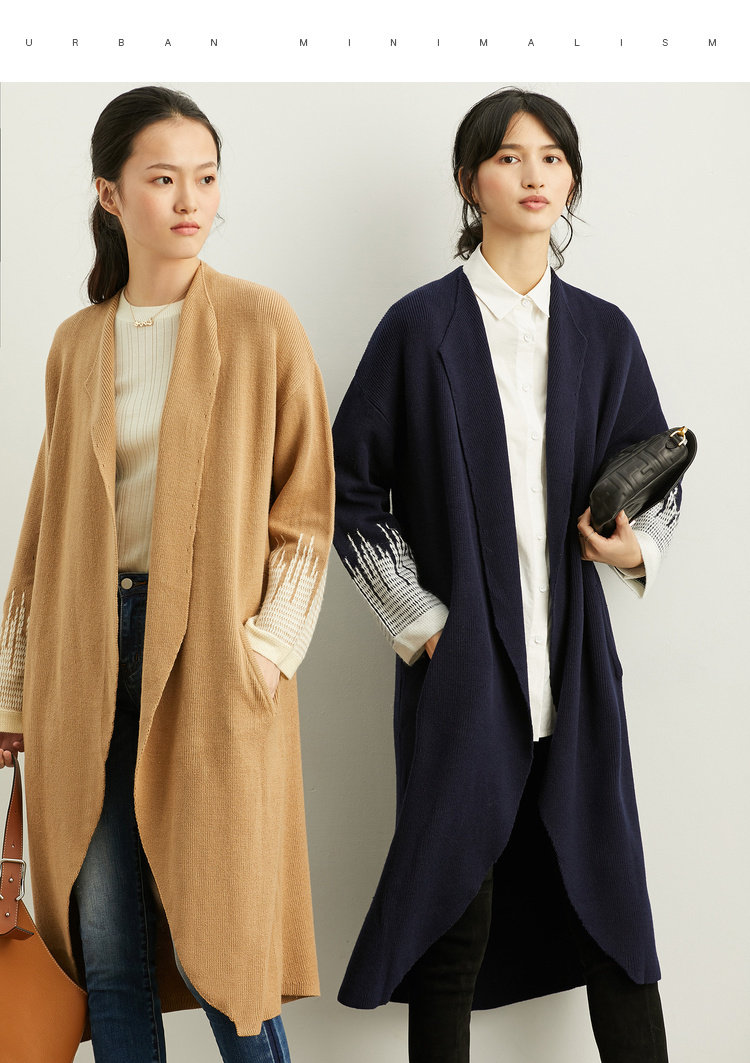 Шерстяной кардиган, демисезонная куртка, накидка, свитер, 2019 