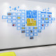 Team Honor Company Corporate Culture Wall Employee Style Display Wall Photo Acrylic Photo Wall Sticker Photo Frame