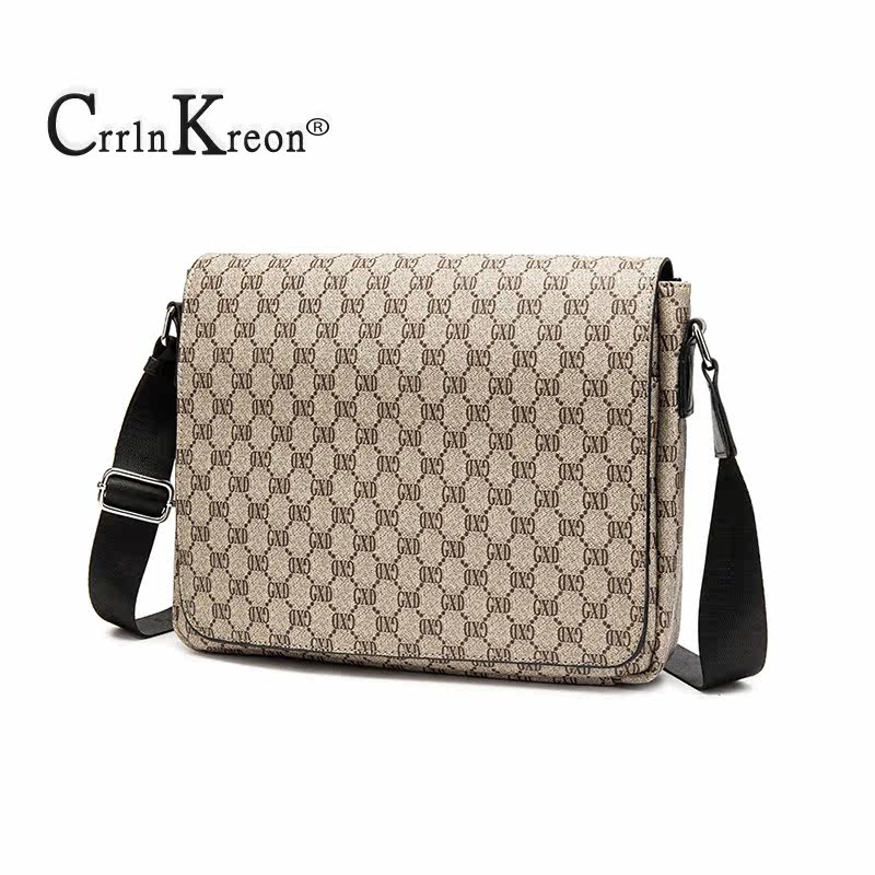 Crrln Kreon men's bag messenger bag fashion fashion brand cross bag casual bag men's bag shoulder bag men
