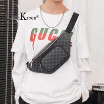 Crörln Kreon2021 Summer Pocket Mens Han Version Single Shoulder Bag Casual Sports Small Backpack Boys Chest Bag Tide