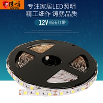  LED light belt 12V volt low voltage epoxy waterproof fish tank car mobile phone counter showcase modified soft colorful light strip