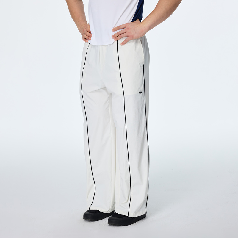 Afterglow Color-Blocked Waistband Trim Split Pants Quick-Drying Summer Lightweight Fitness Sports Pants Afterglow Color-Blocked Waistband Trim Split Pants Quick-Drying Summer Lightweight Fitness Sports Pants