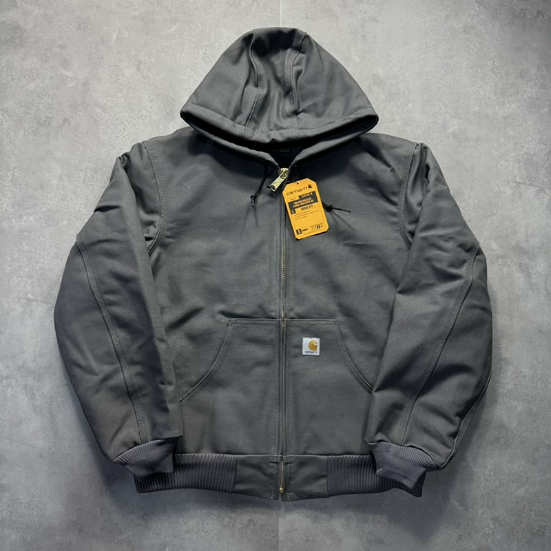 Пульсующая трендовая куртка Carhartt Carhartt J140 американская рабочая форма родной хлопковый жакет с капюшоном утолщенная куртка
