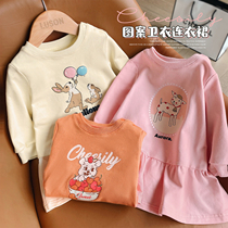 Chen Dayu L Mom Baby Dress Autumn Baby Dress Girl - Sleeve Dress Girl - tide Childrens Princess