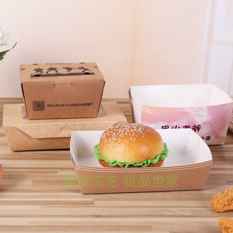 Custom print upscale Korean version Fried Chicken Takeaway Box Chicken Leg White Cardboard Box Grilled Chicken Box Set As Chicken Rice Flower Snack Box
