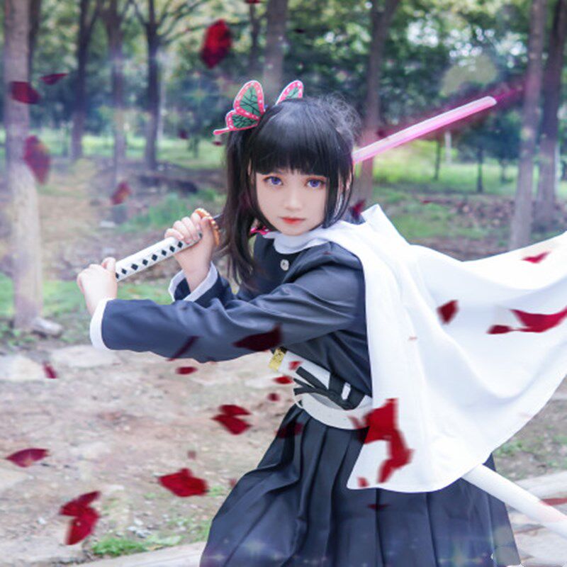 The Ghost's Edged Cos Chestnut Flowers chestnut Flower Chestnut Flowers CHESTNUT FLOWERS Chestnut Flowers Wig COSPLAY COSTUME Cartoon Little New