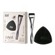 Lishu Foundation Brush That Doesn'T Absorb Powder, Lightweight and Seamless Makeup Tool, Black Pineapple Powder Puff, Makeup Brush, High-End Gift Box