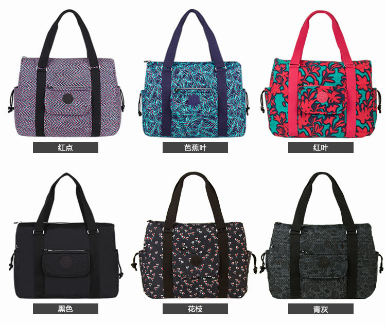 Túi du lịch túi mua sắm công suất lớn không thấm nước vai nylon Túi xách Boston có thể được đặt gói trường hợp xe đẩy - Túi du lịch túi du lịch gấp gọn