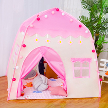 Childrens tent indoor game house sleeps Princess House home boy girl birthday gift pink small house