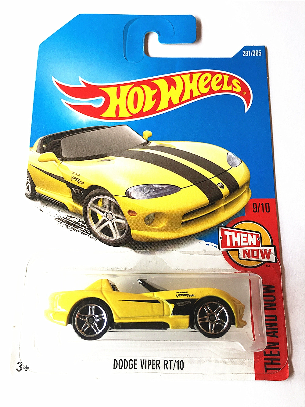 HOT WHEELS 2020 Hot Wheels Hot Little Sports Car Alloy Model 281 Dodge Viper RT - Chế độ tĩnh