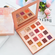 Focallure Philippine deer sixteen-color eye shadow plate earth color pearlescent matte good color girl eye shadow plate