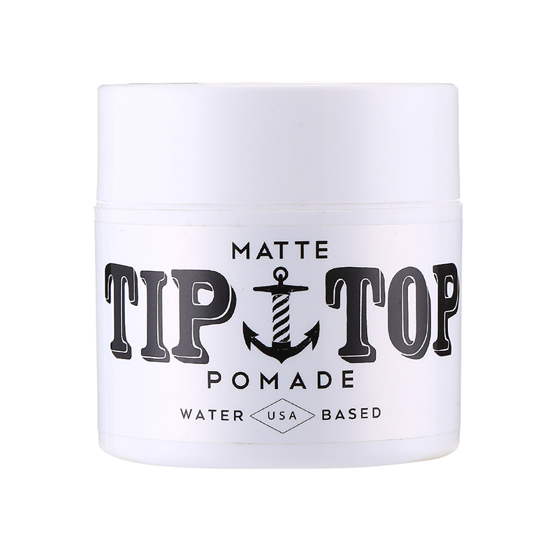 TipTop White Pot Matt American Retro Oil Head Back Head Water-based Hair Oil Town Pomade