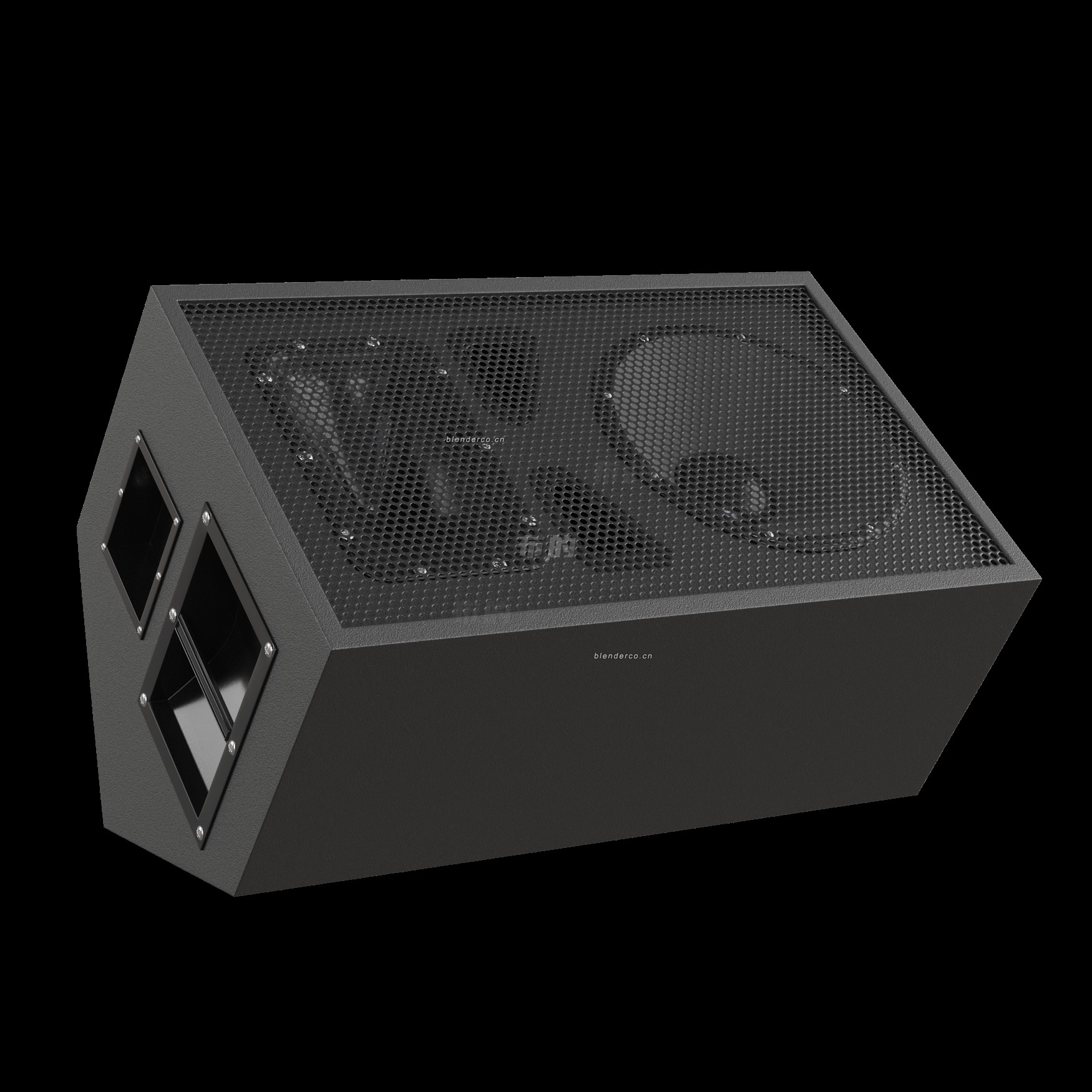 blender音箱模型_blender布的39