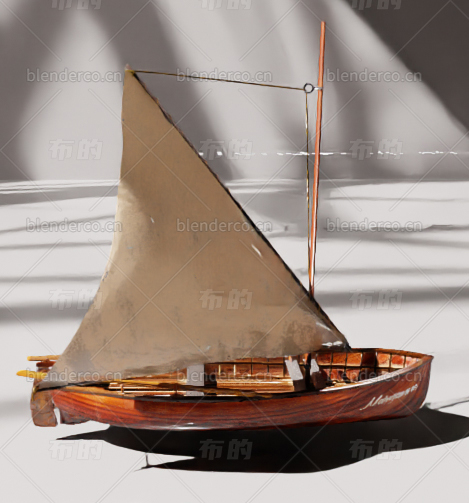 blender帆船blender布的模型27