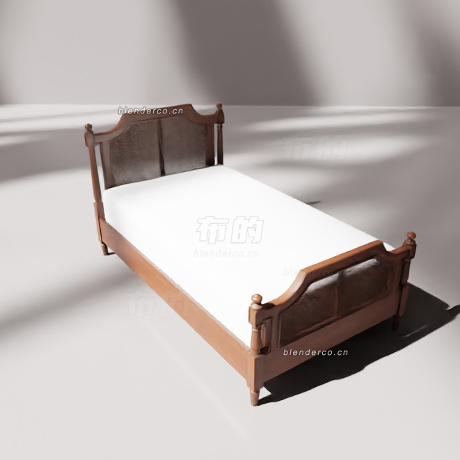 blender床模型_blender布的47