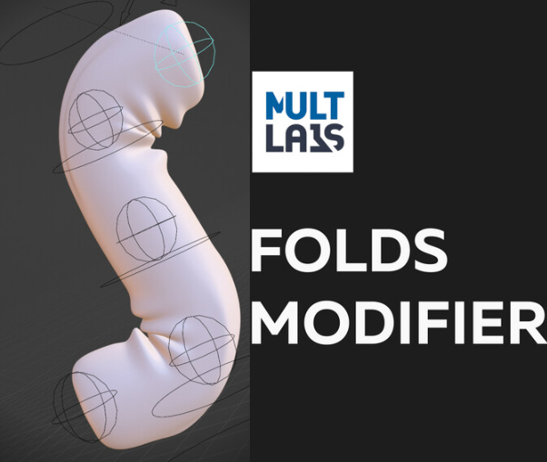 褶皱修改器Folds Modifier 几何节点